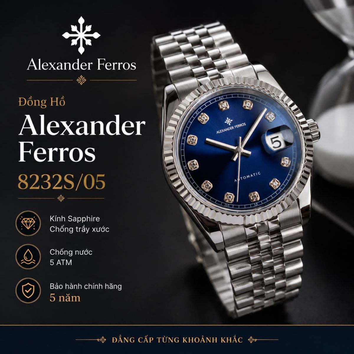 Đồng Hồ Alexander Ferros 8232S/05