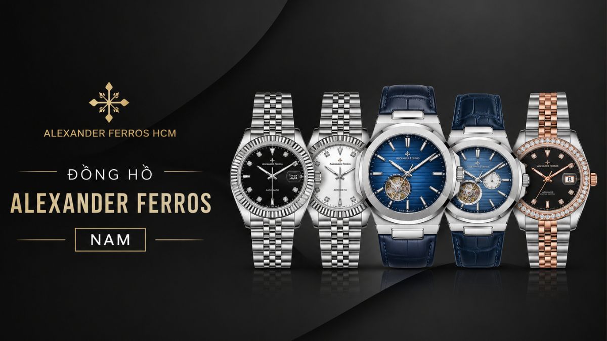 Đồng hồ Alexander Ferros nam
