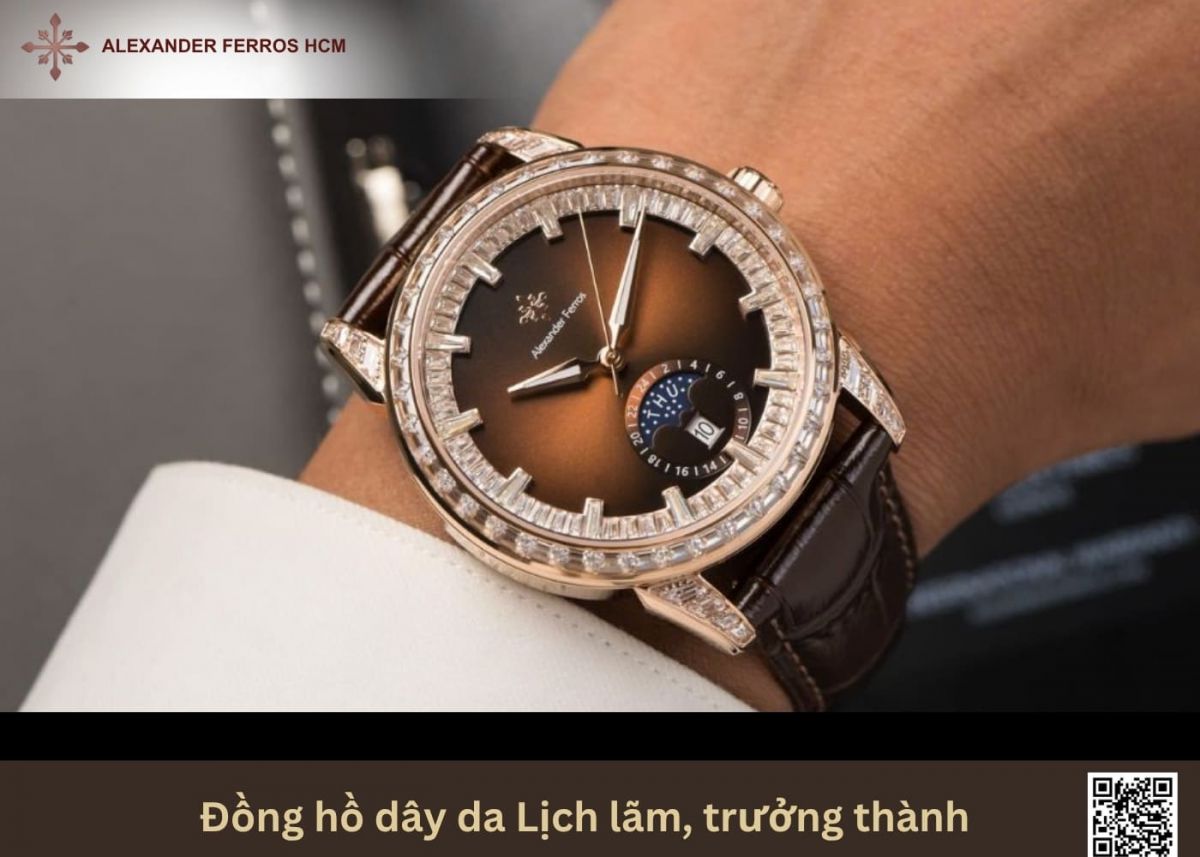 Đồng hồ dây da Lịch lãm, trưởng thành