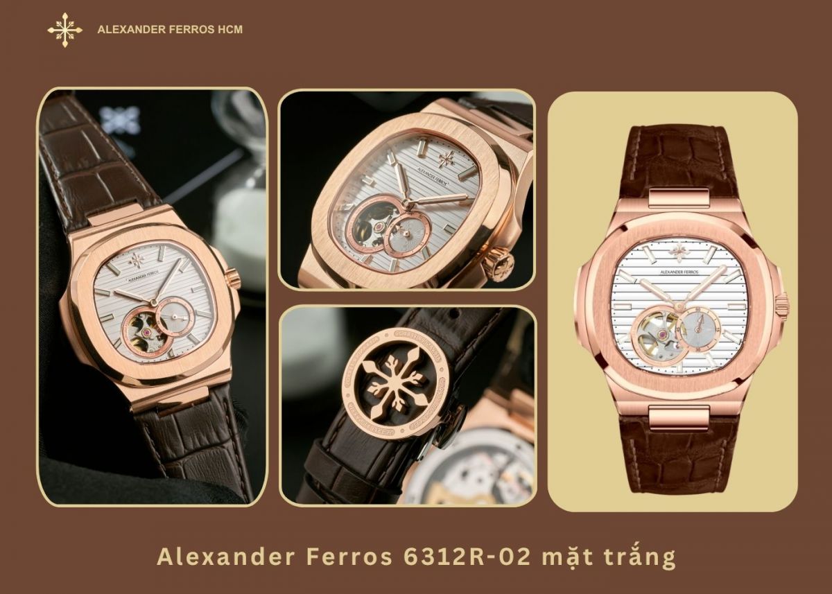 Alexander Ferros 6312R-02 mặt trắng