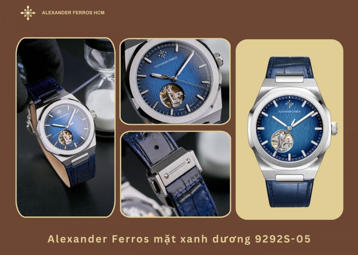Alexander Ferros mặt xanh dương 92925-05