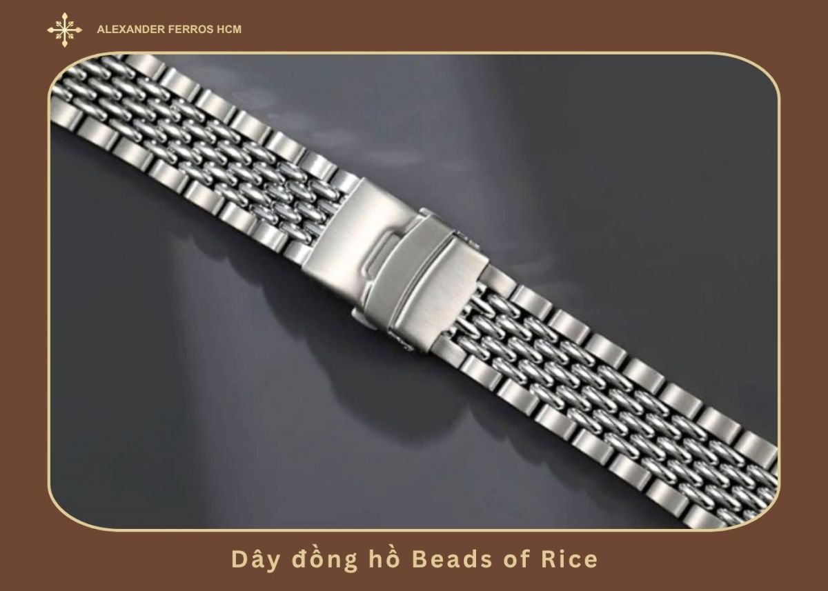 Dây đồng hồ Beads of Rice
