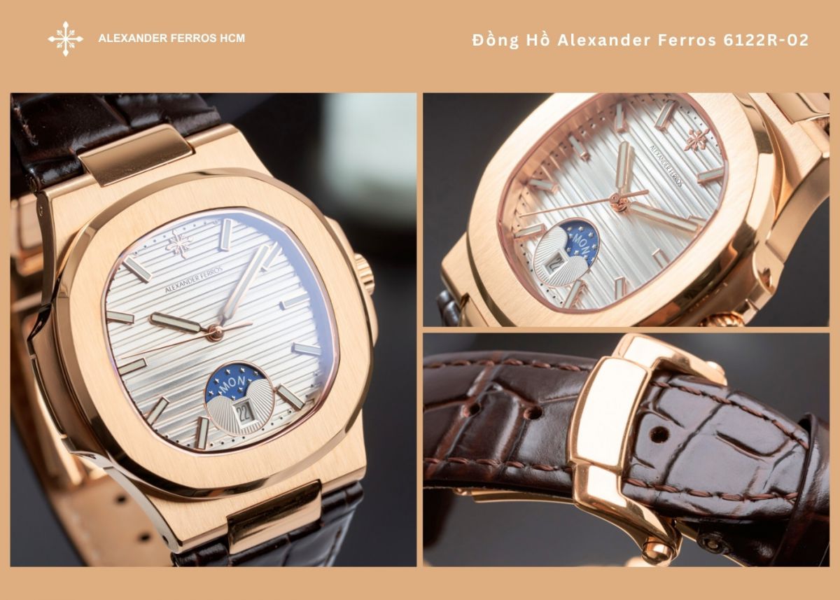 Đồng Hồ Alexander Ferros 6122R-02