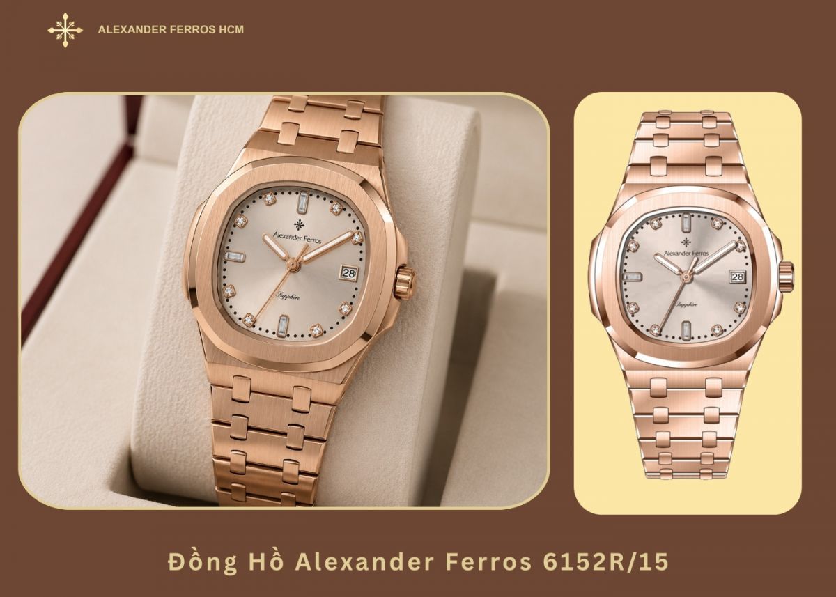 Đồng Hồ Alexander Ferros 6152R/15