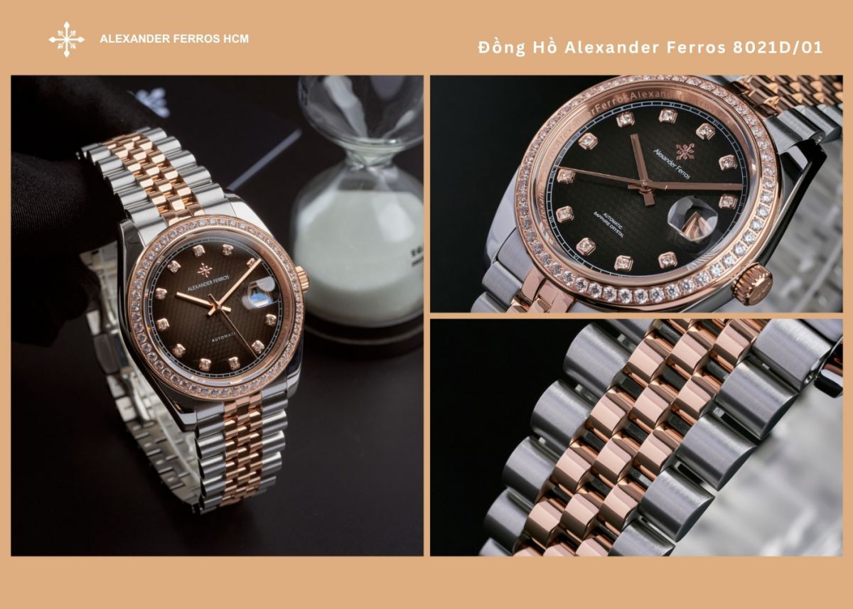 Đồng Hồ Alexander Ferros 8021D/01