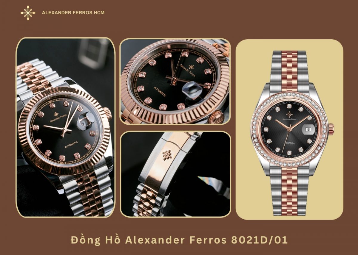 Đồng Hồ Alexander Ferros 8021D/01