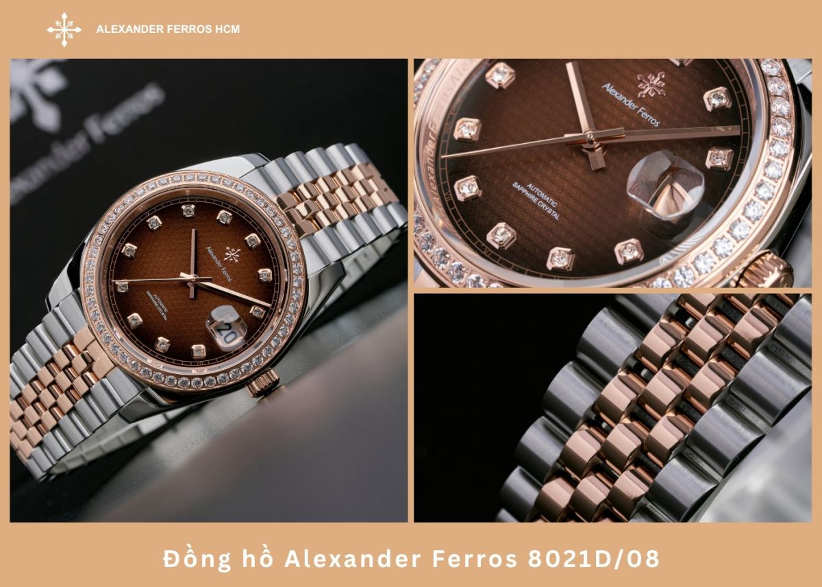 Đồng hồ Alexander Ferros 8021D/08