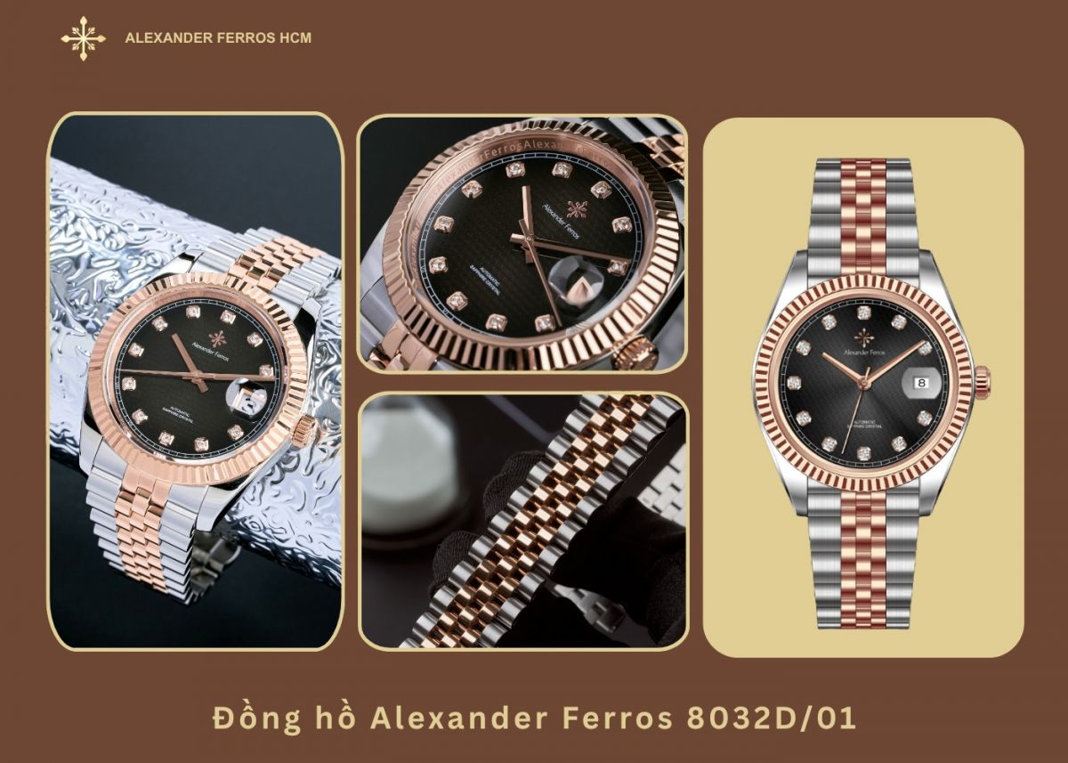 Đồng hồ Alexander Ferros 8032D/01