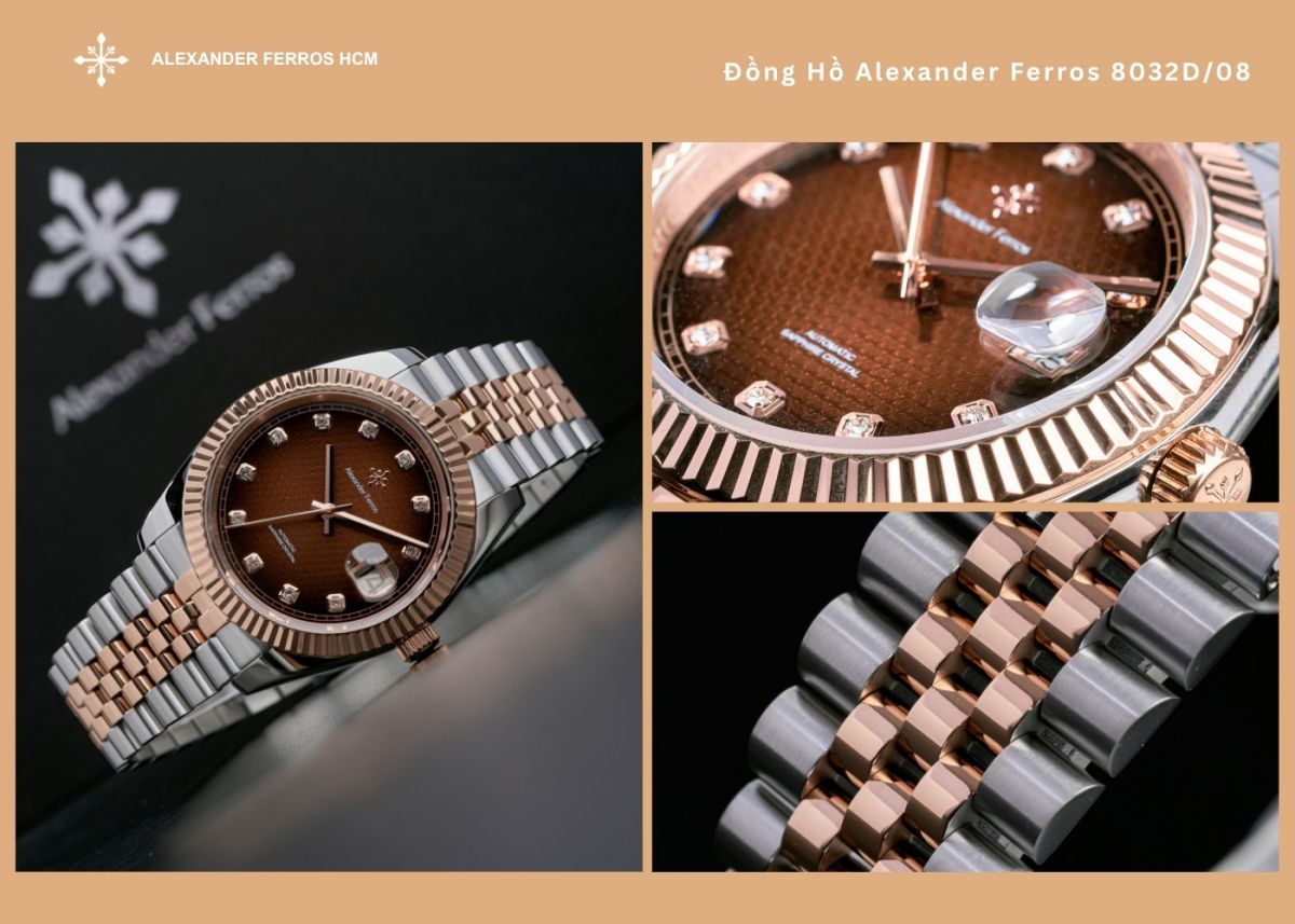 Đồng Hồ Alexander Ferros 8032D/08