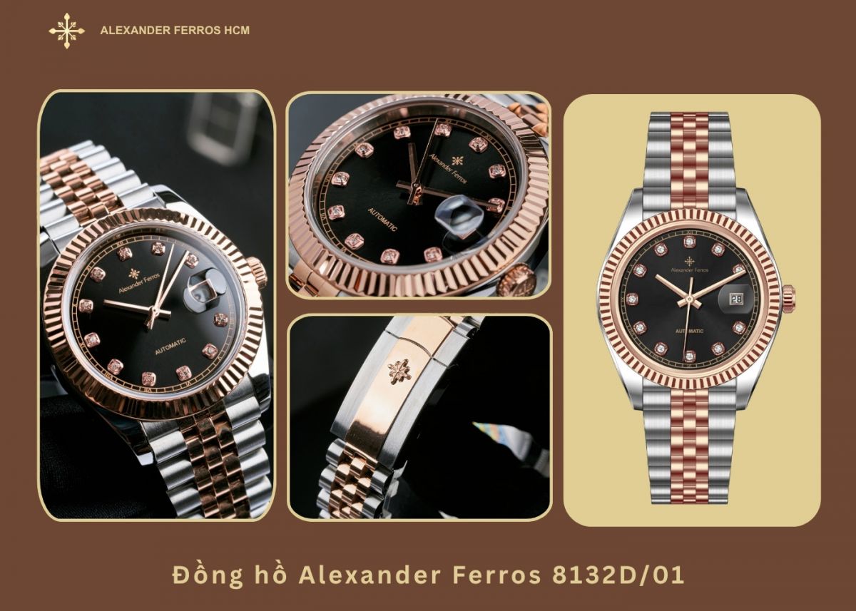 Đồng hồ Alexander Ferros 8132D/01