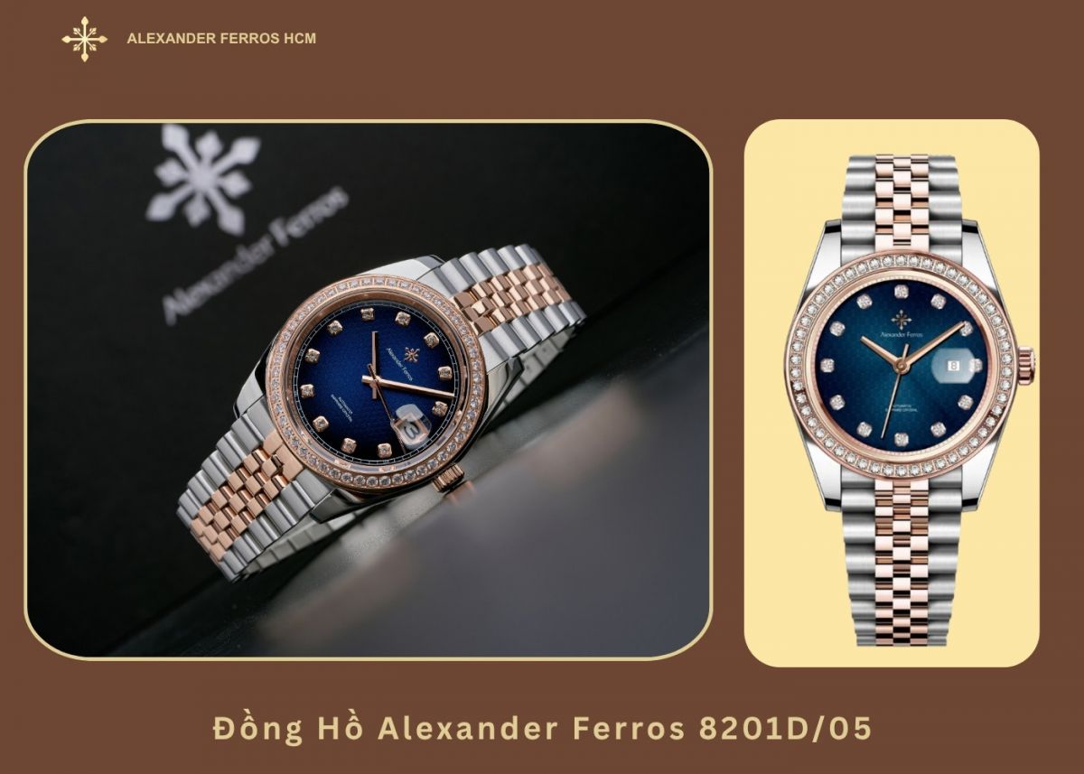 Đồng Hồ Alexander Ferros 8201D/05