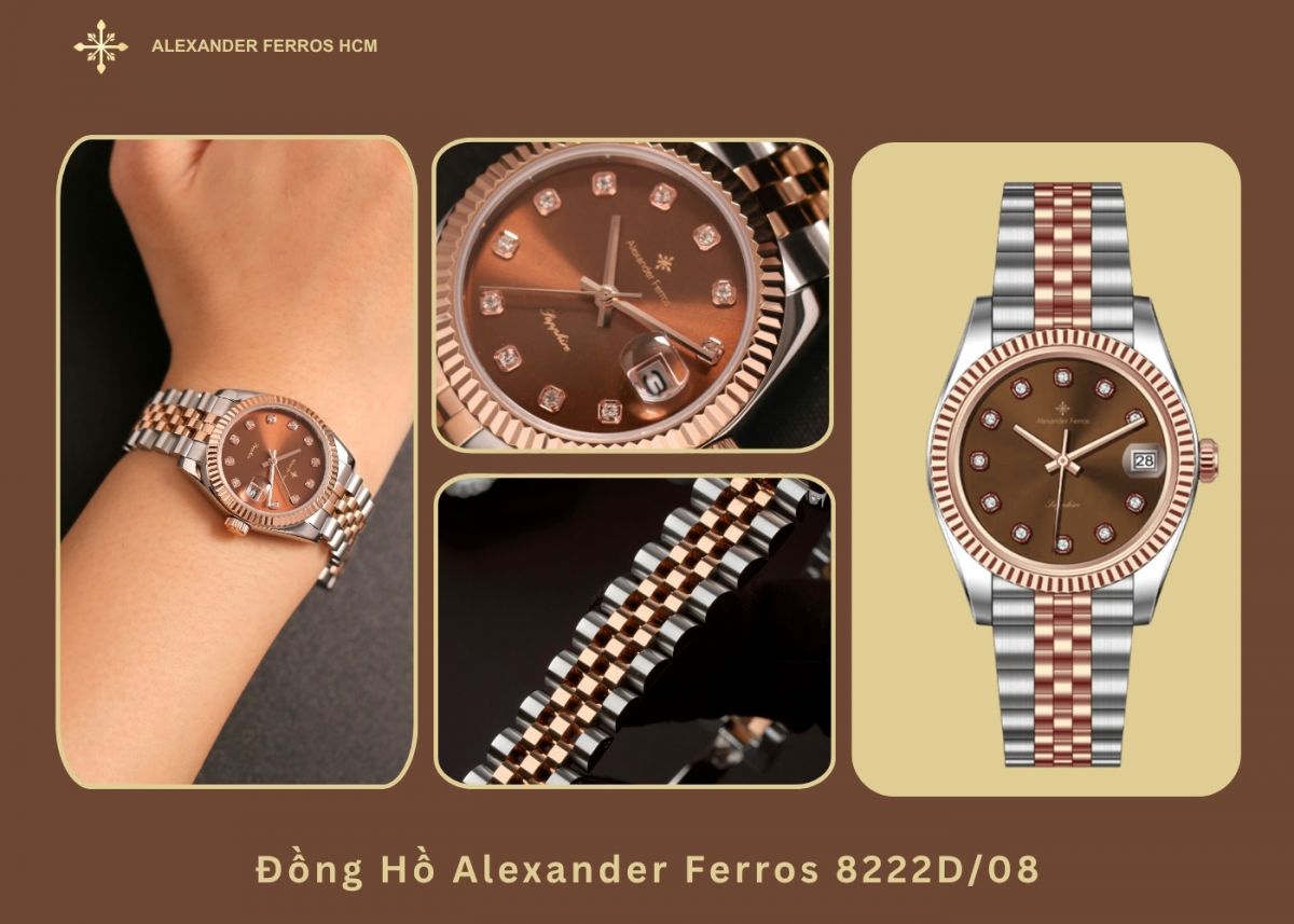 Đồng Hồ Alexander Ferros 8222D/08