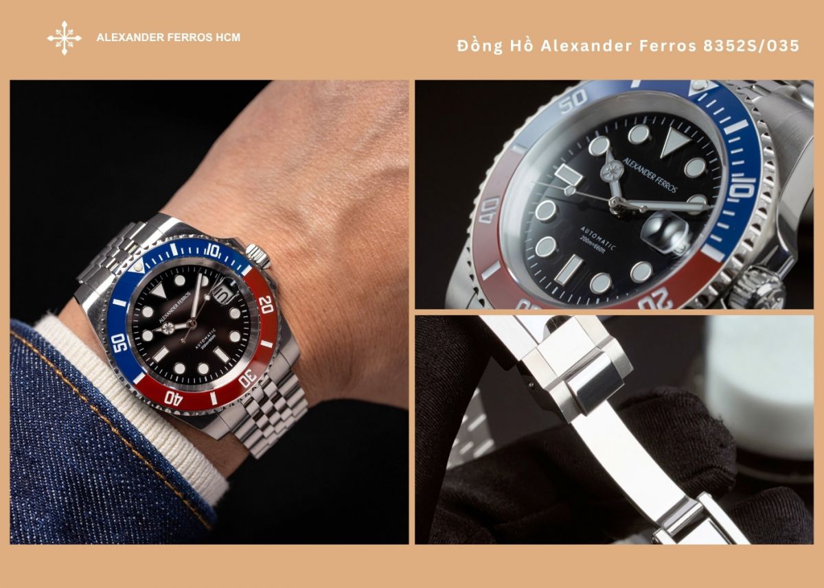 Đồng Hồ Alexander Ferros 83525/035
