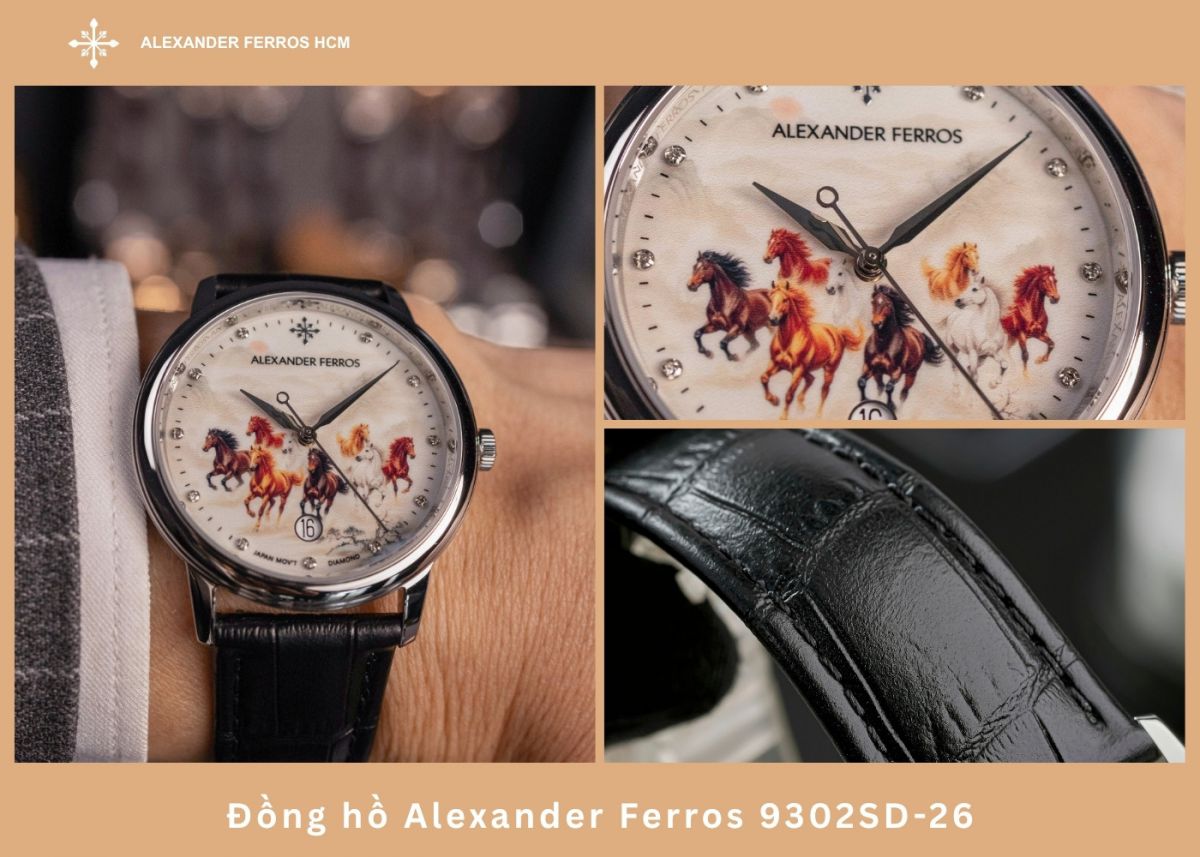 Đồng hồ Alexander Ferros 9302SD-26