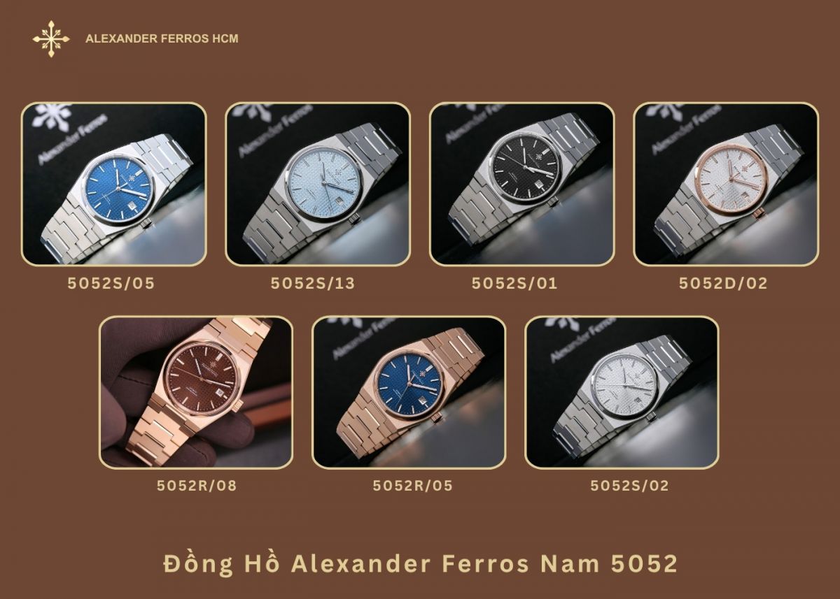 Đồng Hồ Alexander Ferros Nam 5052