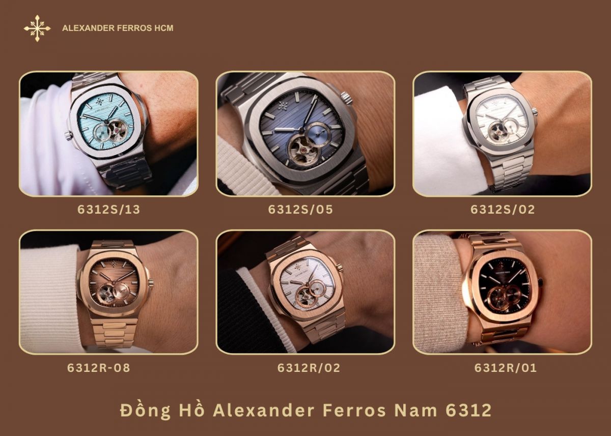 Đồng Hồ Alexander Ferros Nam 6312