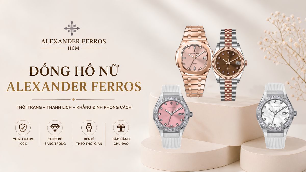 Đồng hồ Alexander Ferros Nữ