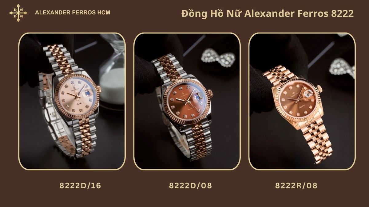 Đồng Hồ Nữ Alexander Ferros 8222