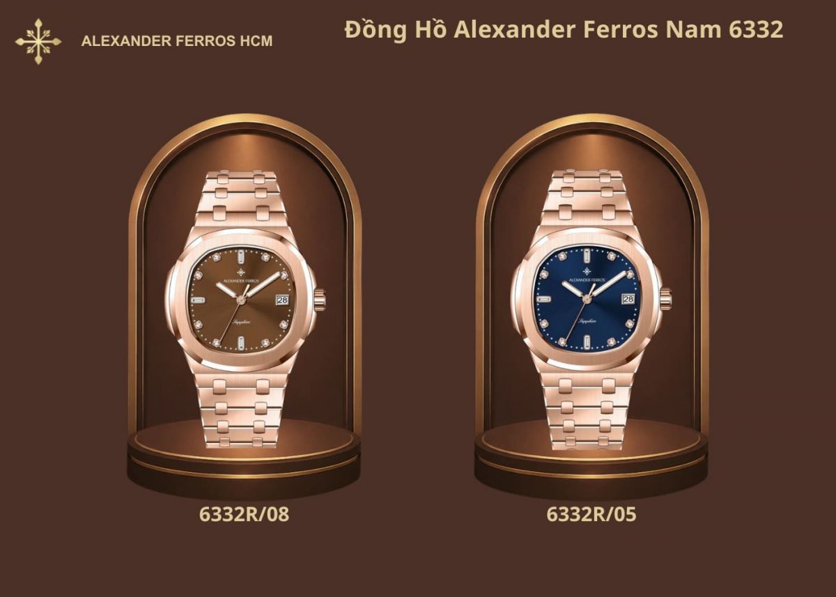 Đồng Hô Alexander Ferros Nam 6332