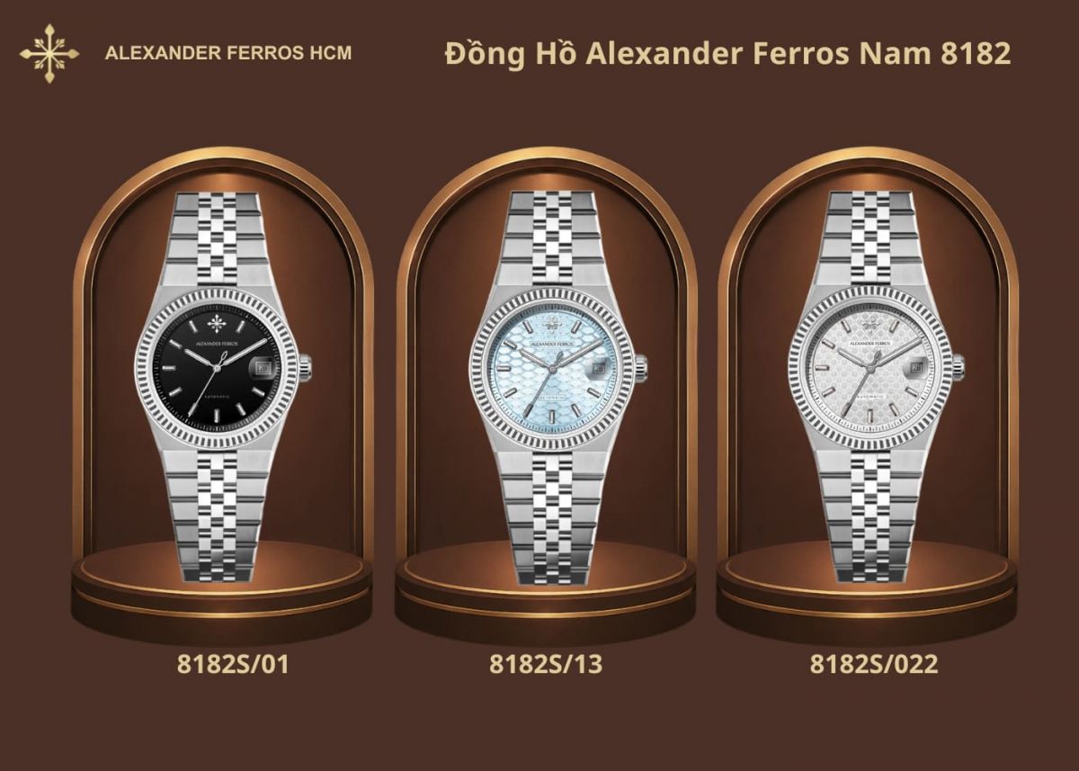 Đồng Hồ Alexander Ferros Nam 8182