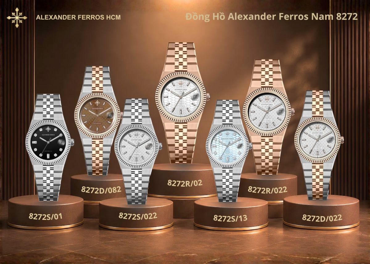 Đồng Hồ Alexander Ferros Nam 8272