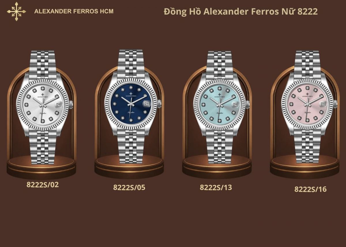 Đồng Hồ Alexander Ferros Nữ 8222