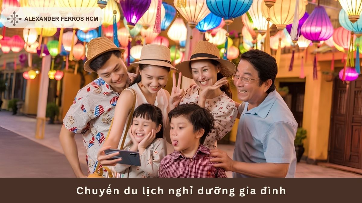 Chuyến du lịch nghỉ dưỡng gia đình