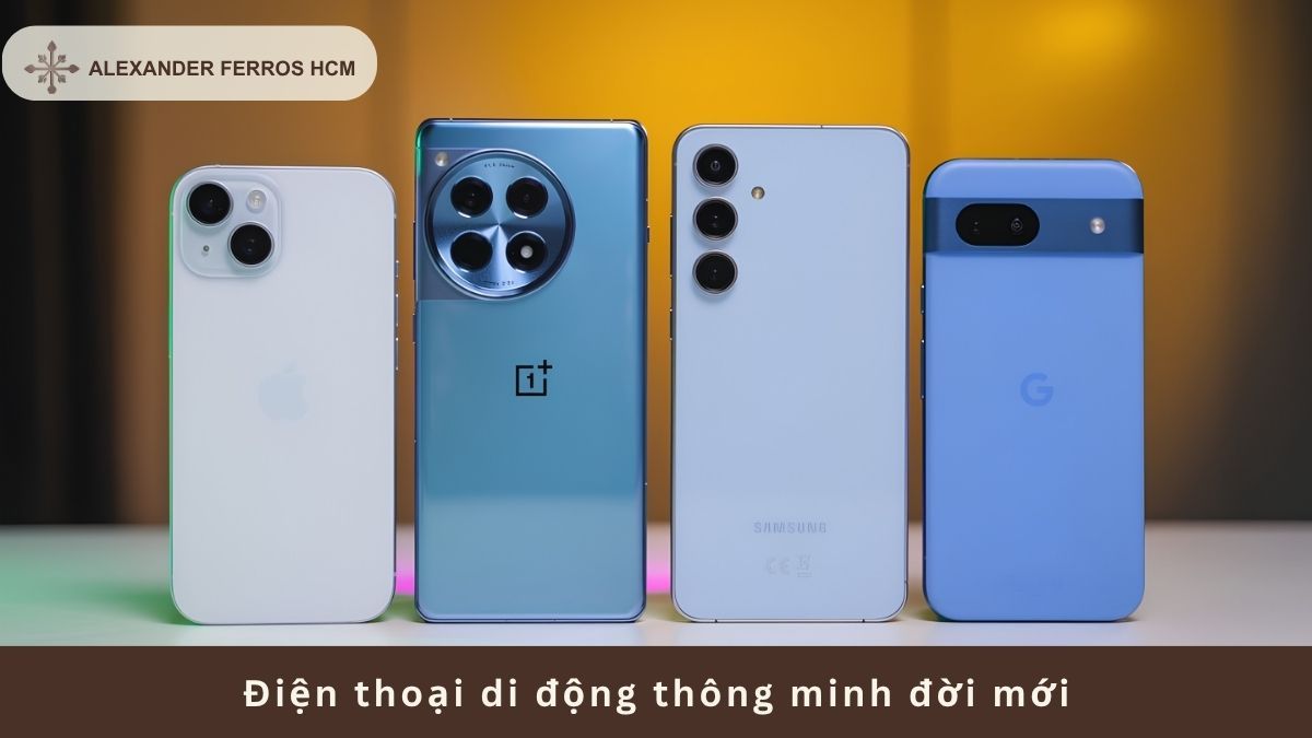Điện thoại di động thông minh đời mới