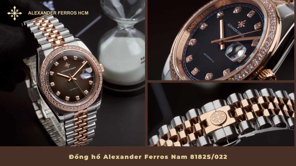 Đồng hồ Alexander Ferros Nam 8182S/022