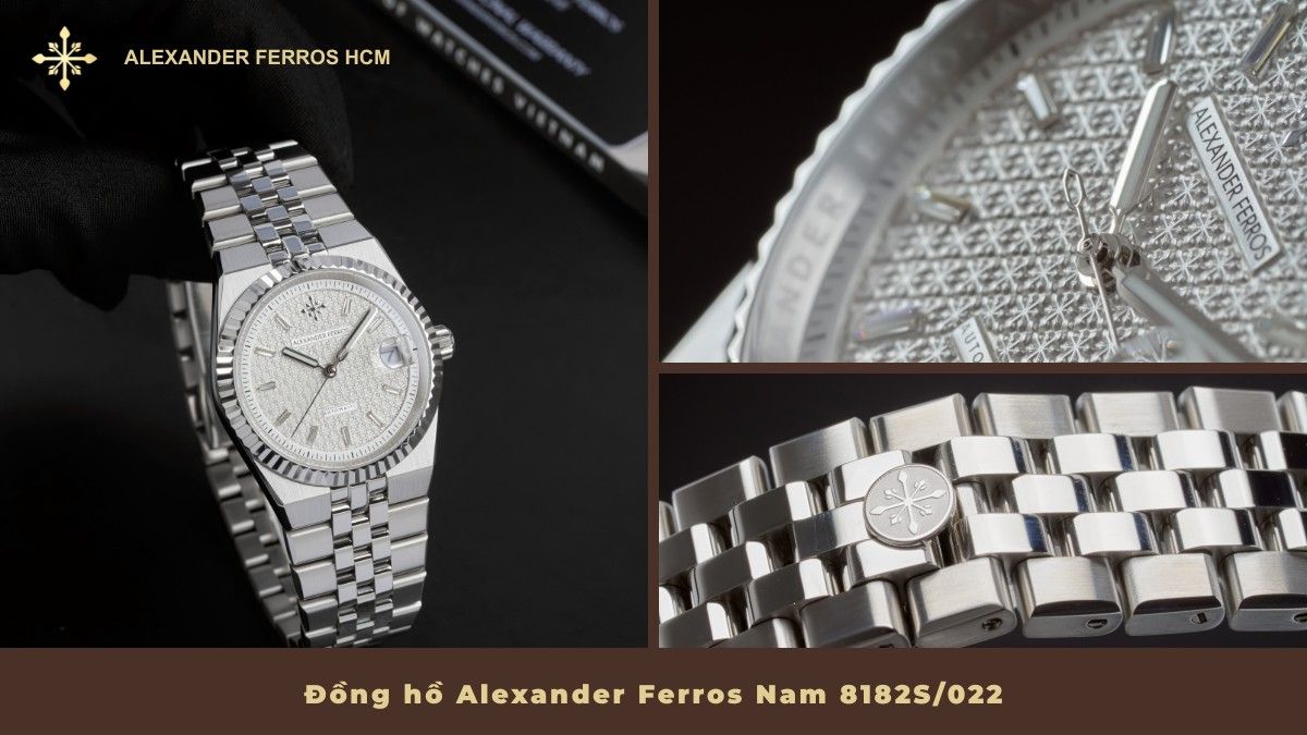 Đồng hồ Alexander Ferros Nam 8182S/022
