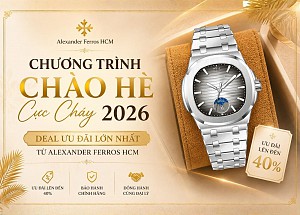 Chương trình chào hè cực cháy 2026: Deal ưu đãi lớn nhất từ Alexander Ferros