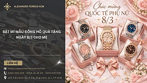 Mẫu Đồng Hồ Quà Tặng Ngày 8/3 Cho Mẹ Ý Nghĩa