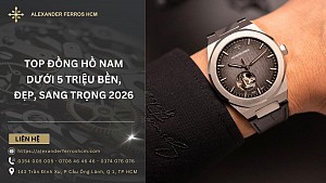 Gợi ý 7 mẫu đồng hồ cơ nam dưới 10 triệu bền đẹp, chính hãng